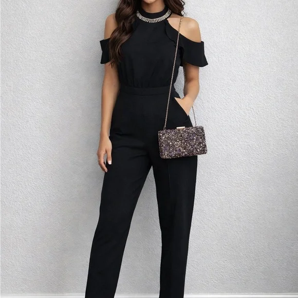 Elegant Purple Sequin Clutch Bag - Picture 6 of 6